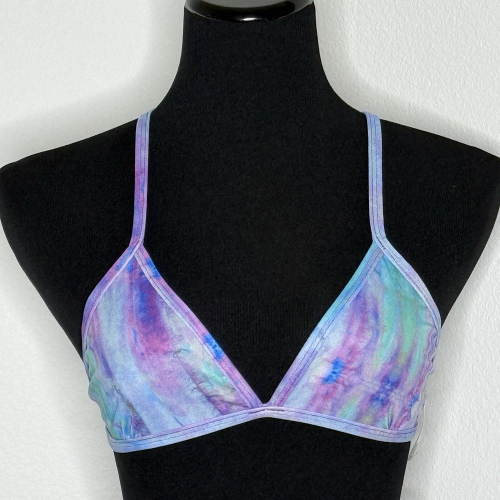 Jolyn Bikini Top Triangle Large Purple (Marine) New with tags